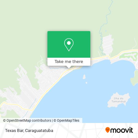 Mapa Texas Bar