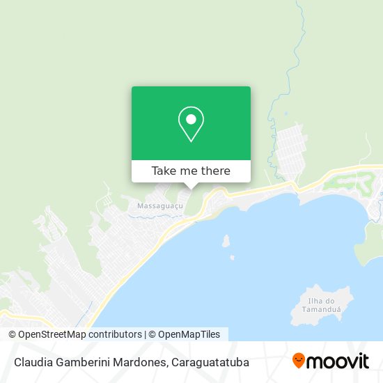 Claudia Gamberini Mardones map