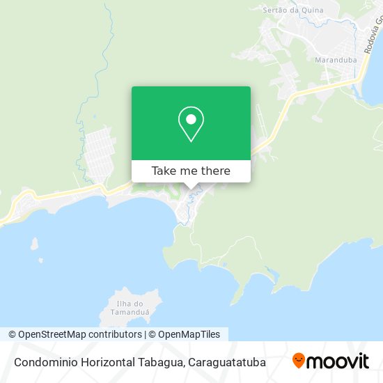 Condominio Horizontal Tabagua map