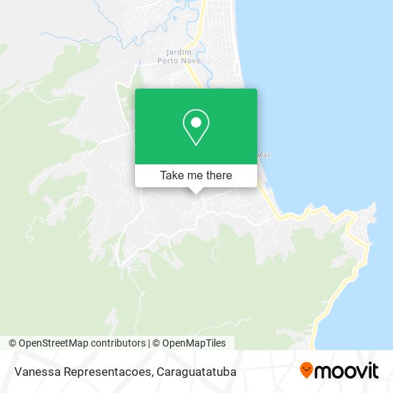 Vanessa Representacoes map
