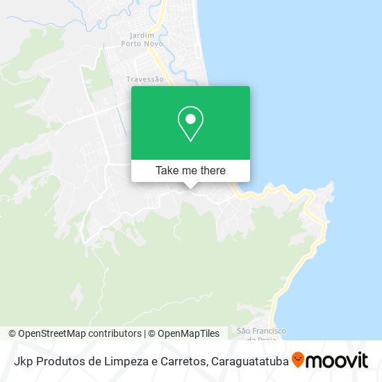 Jkp Produtos de Limpeza e Carretos map