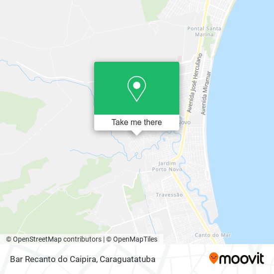 Bar Recanto do Caipira map