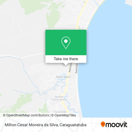 Mapa Milton Cesar Moreira da Silva