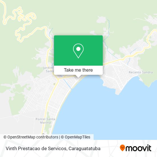 Vinth Prestacao de Servicos map