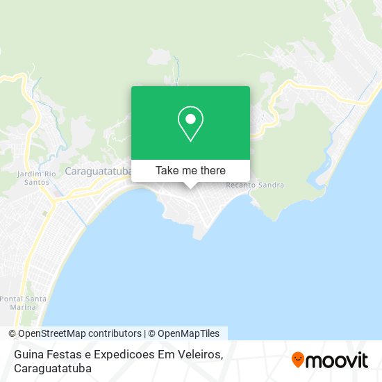 Guina Festas e Expedicoes Em Veleiros map