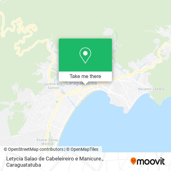 Letycia Salao de Cabeleireiro e Manicure. map