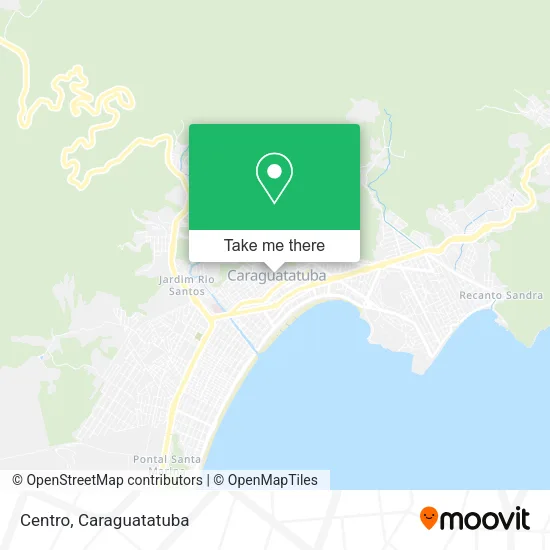 Centro map