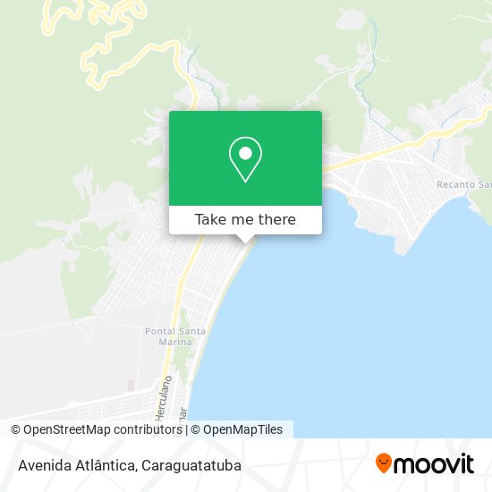 Avenida Atlântica map