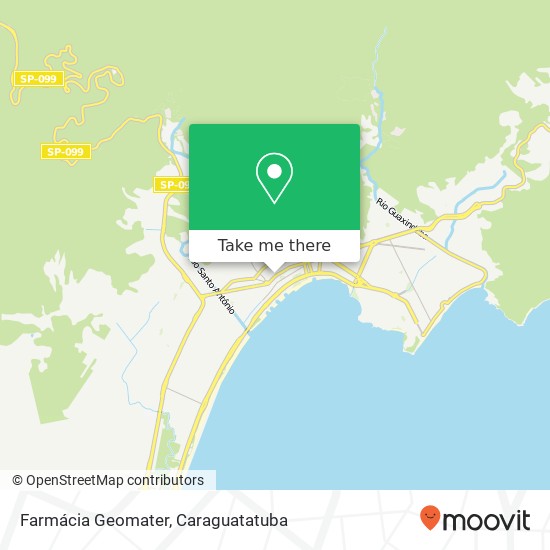 Farmácia Geomater map