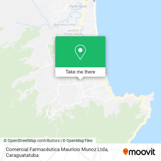 Mapa Comercial Farmacêutica Maurício Munoz Ltda