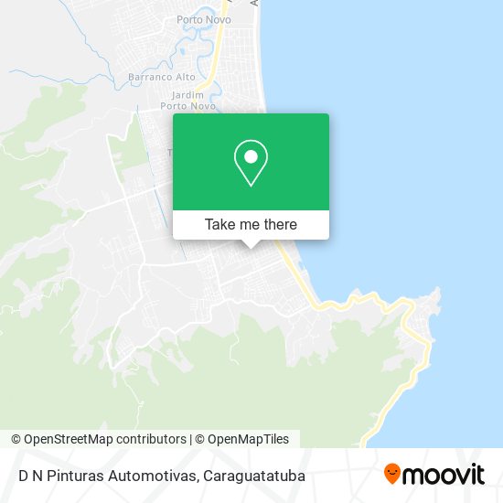 D N Pinturas Automotivas map
