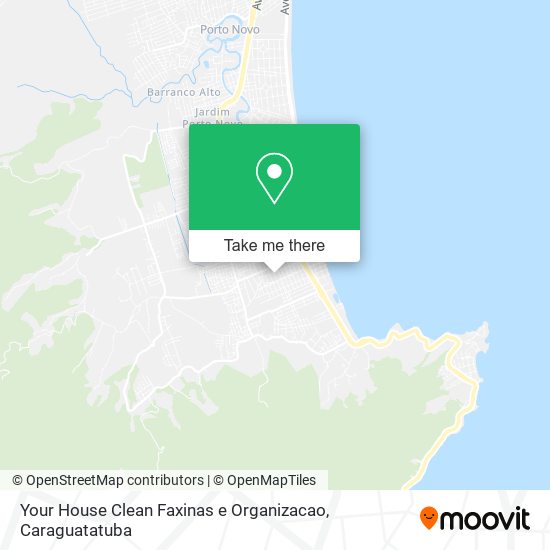 Mapa Your House Clean Faxinas e Organizacao