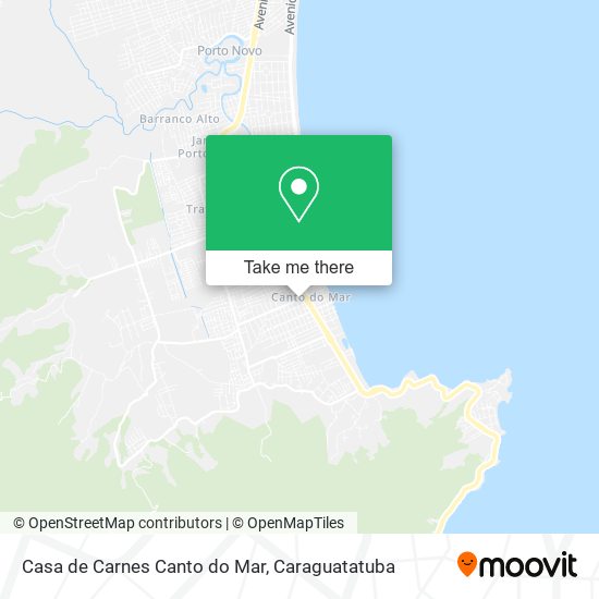 Casa de Carnes Canto do Mar map