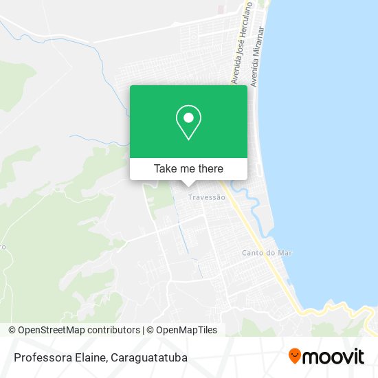 Professora Elaine map