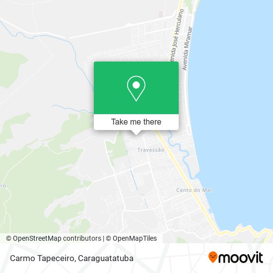 Carmo Tapeceiro map