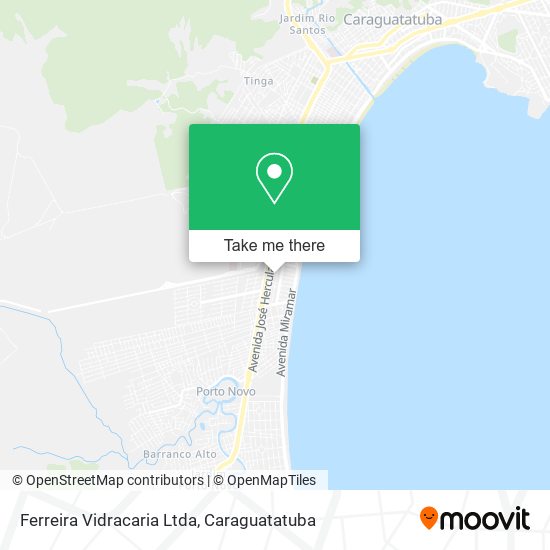 Mapa Ferreira Vidracaria Ltda