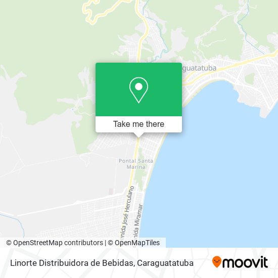 Linorte Distribuidora de Bebidas map