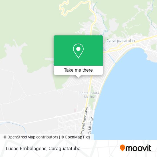 Lucas Embalagens map