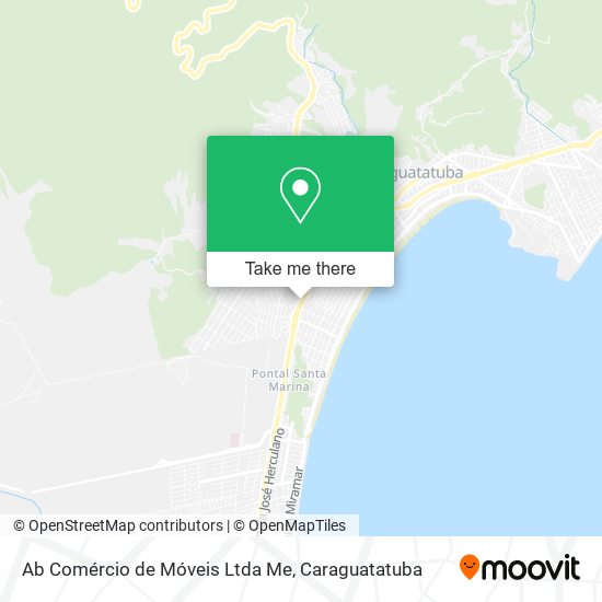 Ab Comércio de Móveis Ltda Me map