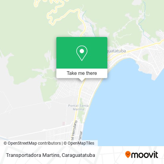 Transportadora Martins map