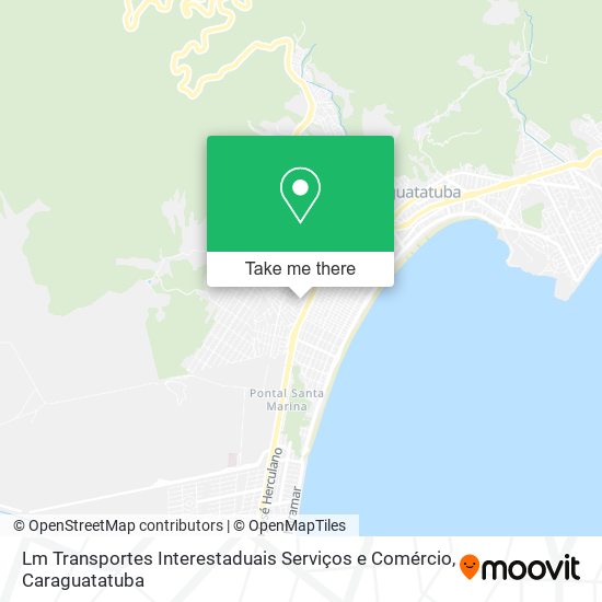 Lm Transportes Interestaduais Serviços e Comércio map