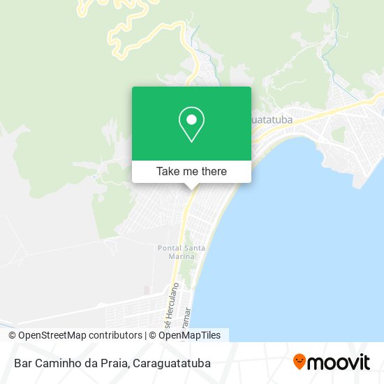 Bar Caminho da Praia map