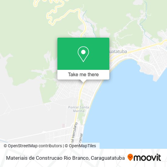Materiais de Construcao Rio Branco map