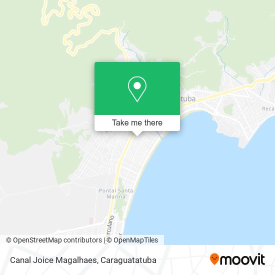 Canal Joice Magalhaes map