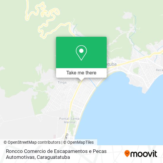 Mapa Roncco Comercio de Escapamentos e Pecas Automotivas