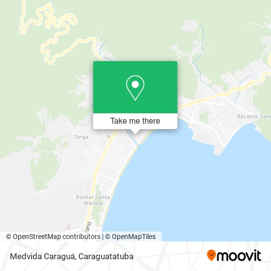 Mapa Medvida Caraguá