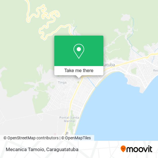 Mecanica Tamoio map