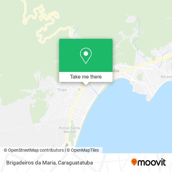 Brigadeiros da Maria map