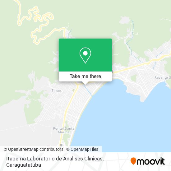 Itapema Laboratório de Análises Clínicas map
