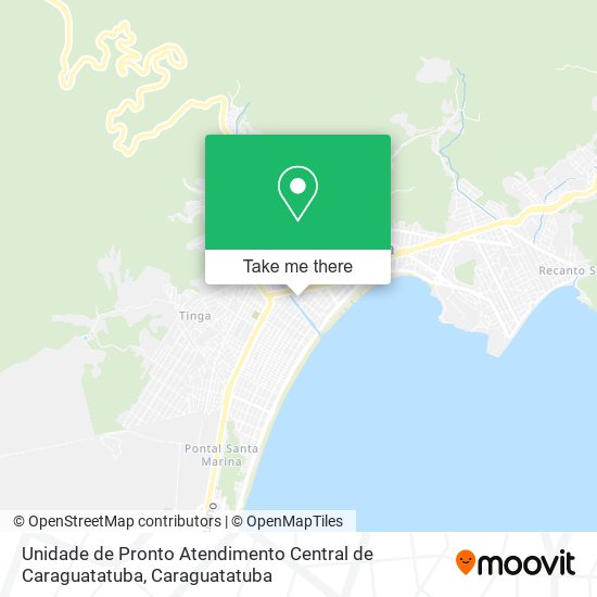 Unidade de Pronto Atendimento Central de Caraguatatuba map