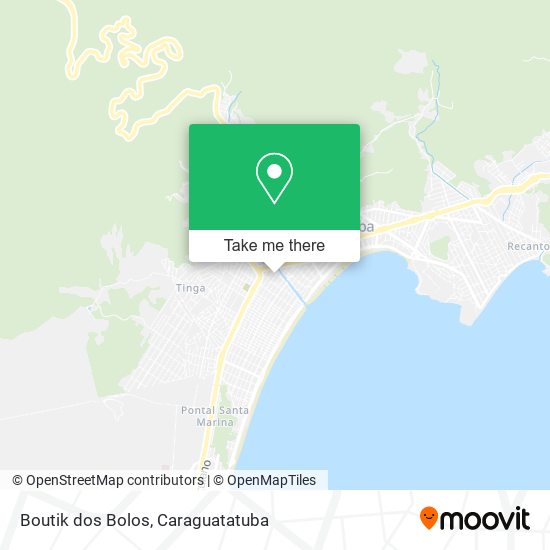 Boutik dos Bolos map