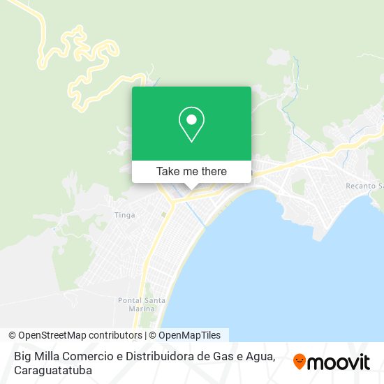 Big Milla Comercio e Distribuidora de Gas e Agua map