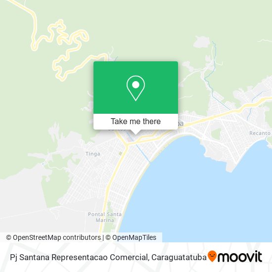 Mapa Pj Santana Representacao Comercial