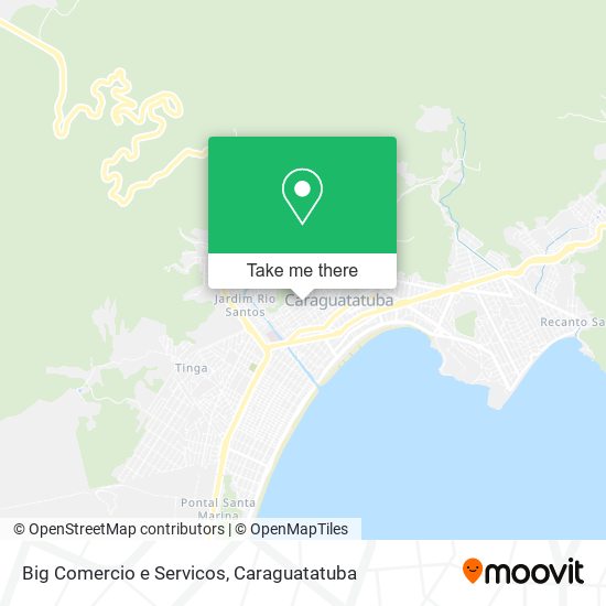 Mapa Big Comercio e Servicos