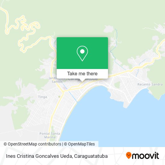 Ines Cristina Goncalves Ueda map
