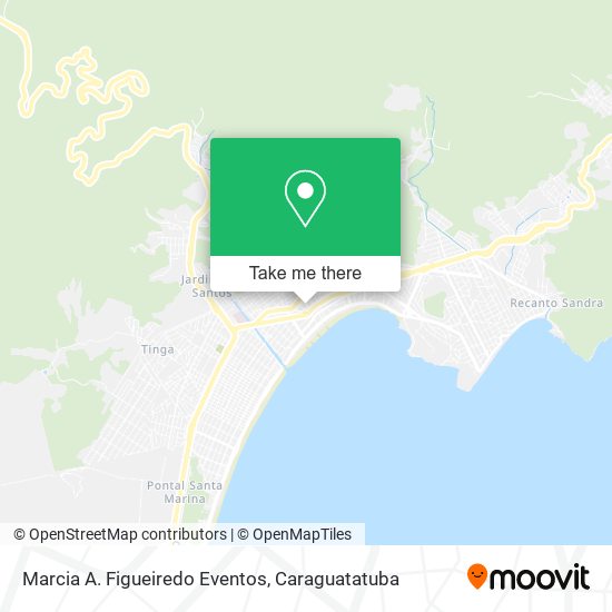 Mapa Marcia A. Figueiredo Eventos