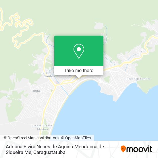 Adriana Elvira Nunes de Aquino Mendonca de Siqueira Me map