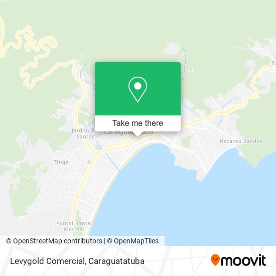 Mapa Levygold Comercial