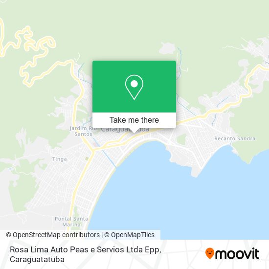 Mapa Rosa Lima Auto Peas e Servios Ltda Epp