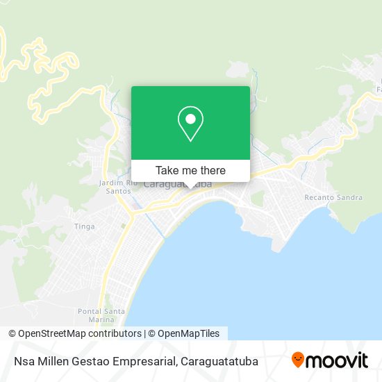 Nsa Millen Gestao Empresarial map