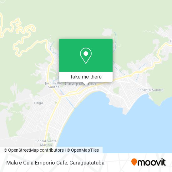 Mala e Cuia Empório Café map