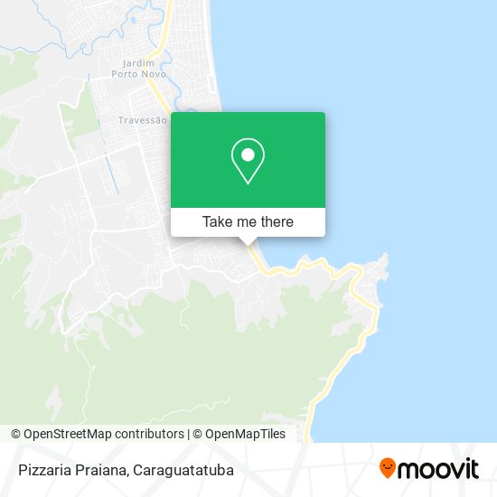 Pizzaria Praiana map