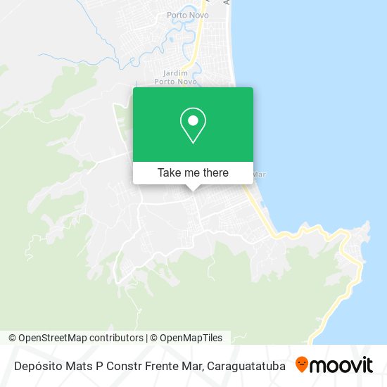 Mapa Depósito Mats P Constr Frente Mar