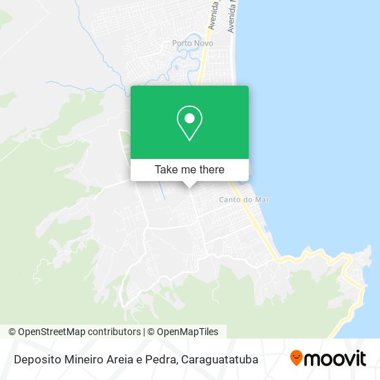 Deposito Mineiro Areia e Pedra map