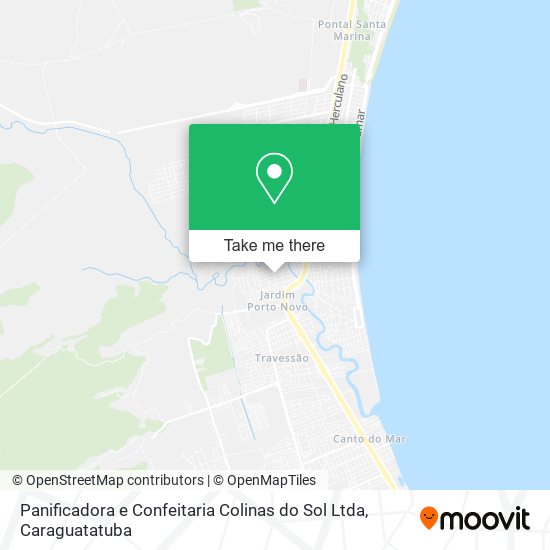 Panificadora e Confeitaria Colinas do Sol Ltda map