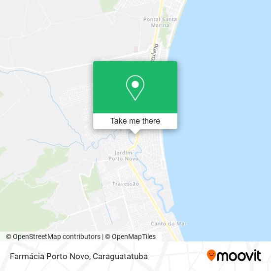 Mapa Farmácia Porto Novo